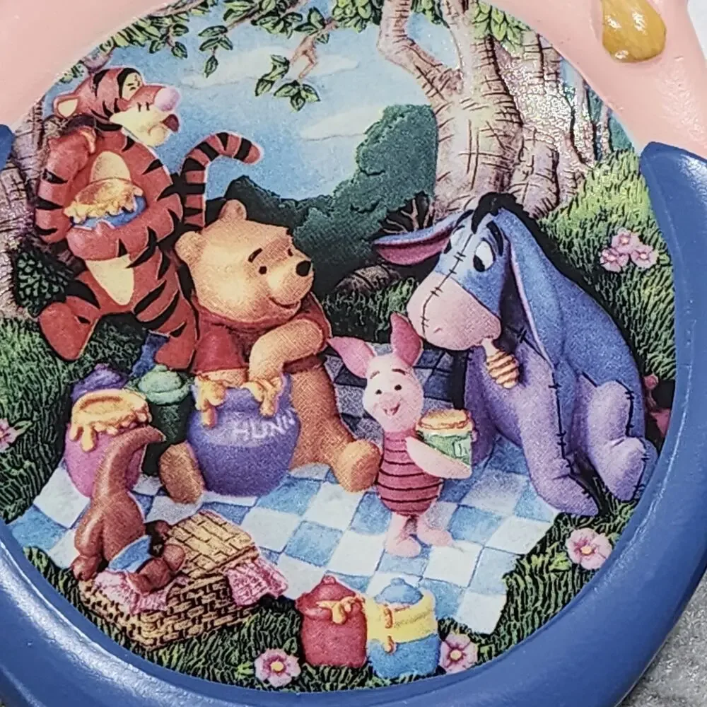 FISHIN' FOR FUN & A POOHISH SORT OF PICNIC Ornaments Poohs Honeypot Advent 68542